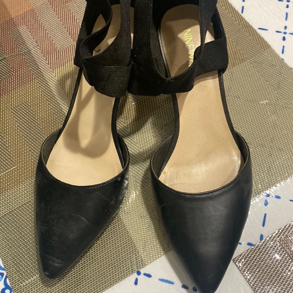 Nine west black womens 7.5